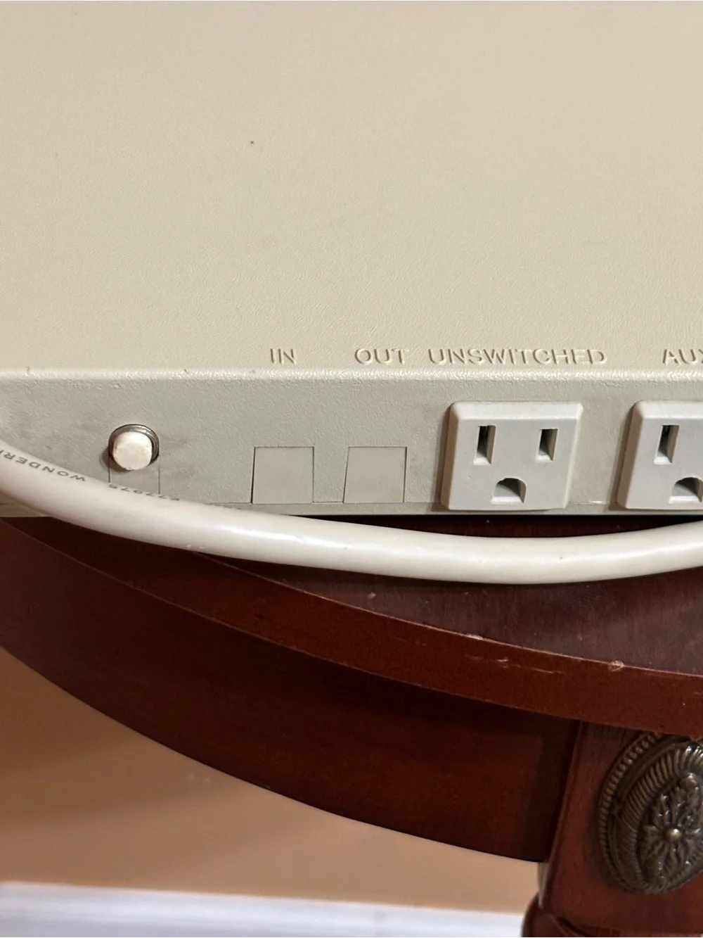 Vintage Beige PC Keyboard - White / Cream Wired USB/PS2 Compatible